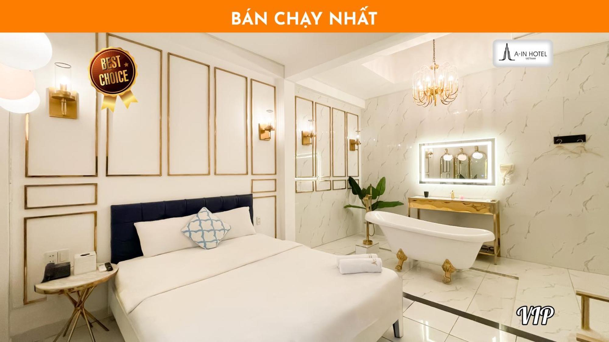 A In Hotel Glamour Ho-Chi-Minh-Stadt Exterior foto