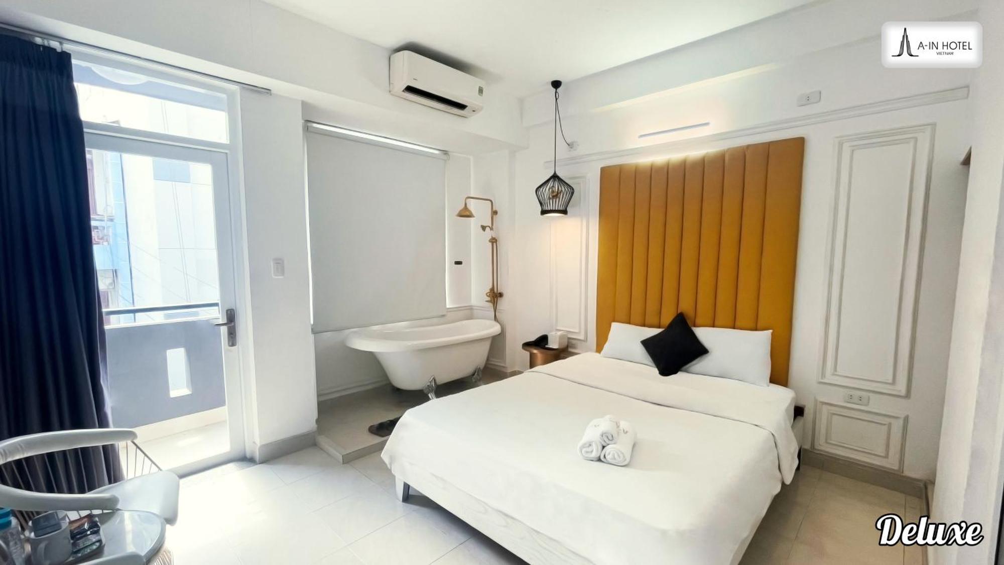 A In Hotel Glamour Ho-Chi-Minh-Stadt Exterior foto