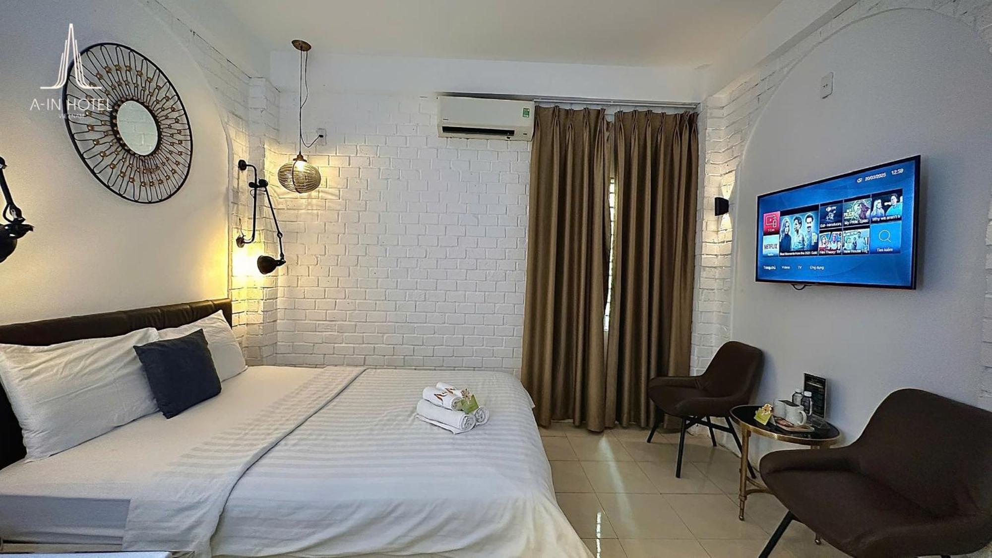A In Hotel Glamour Ho-Chi-Minh-Stadt Exterior foto